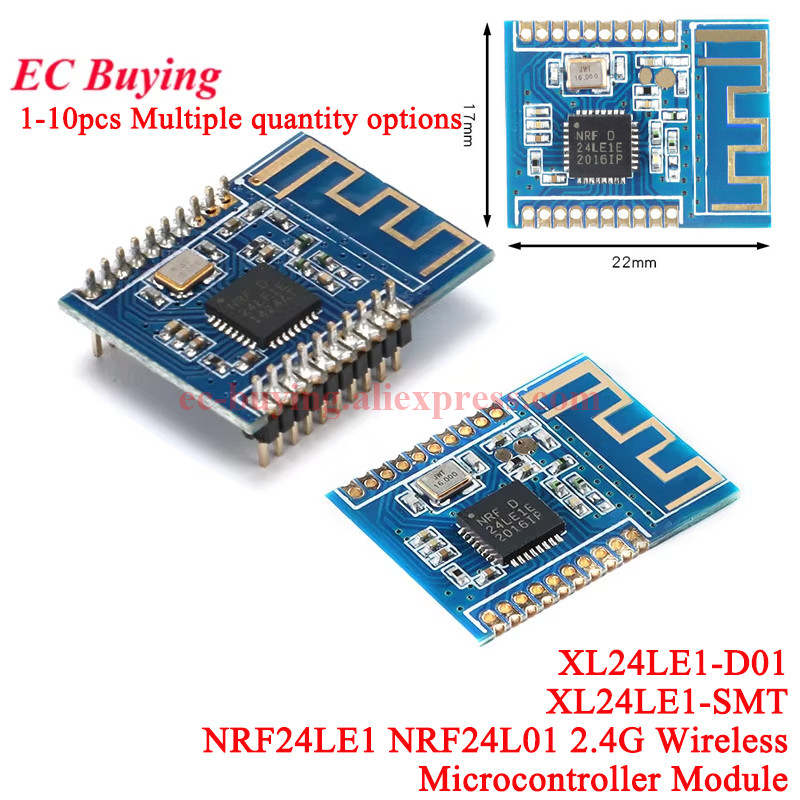 Nrf24L01 Module Wireless - 1-10Pc NRF24LE1 WiFi Wireless Communication Module