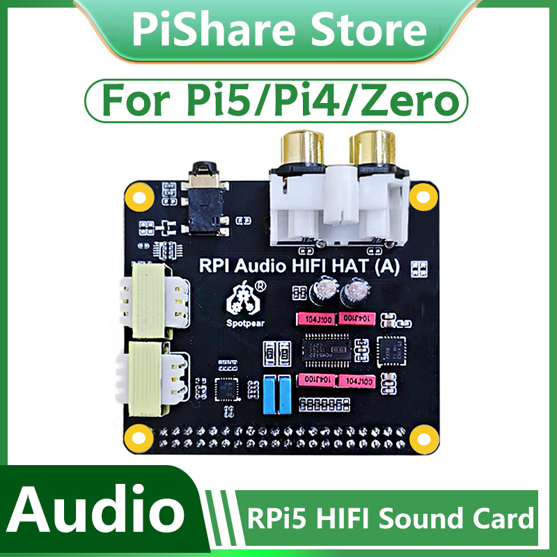 Raspberry Pi Zero - Raspberry Pi 5 PCM5122 I2S Audio