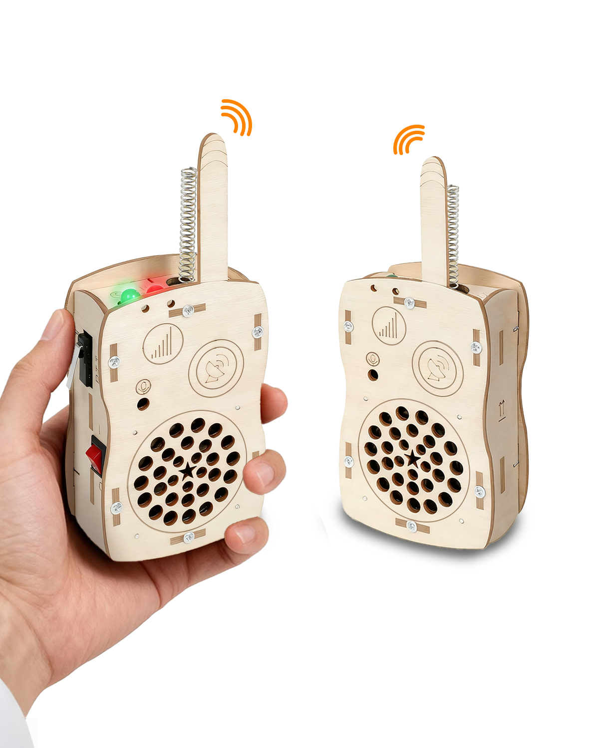 Diy Electronics Projects For Kids - STEM Walkie Talkie Kit for Kids