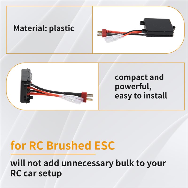 RC Brushed ESC DIY Accessory 1 - огляд і ціна Diy Electronics Parts