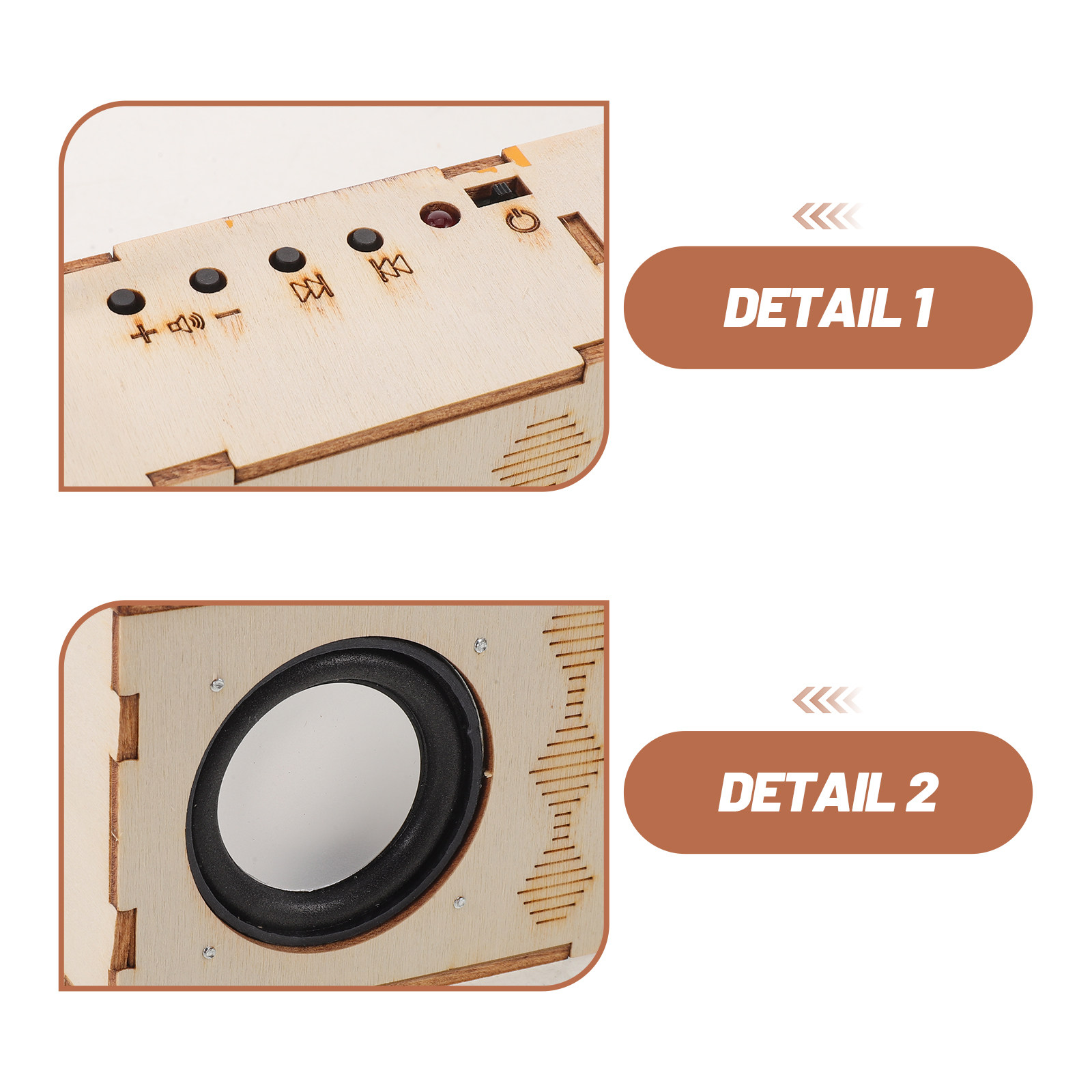 DIY Wooden Radio Assembly Stem - огляд і ціна Diy Electronics Projects For Kids