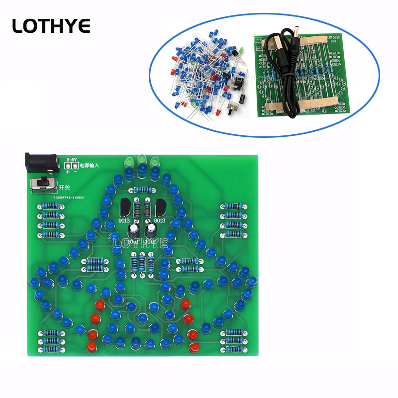 DC 3-5V LED Light Swing Wind C - огляд і ціна Diy Electronics Lab