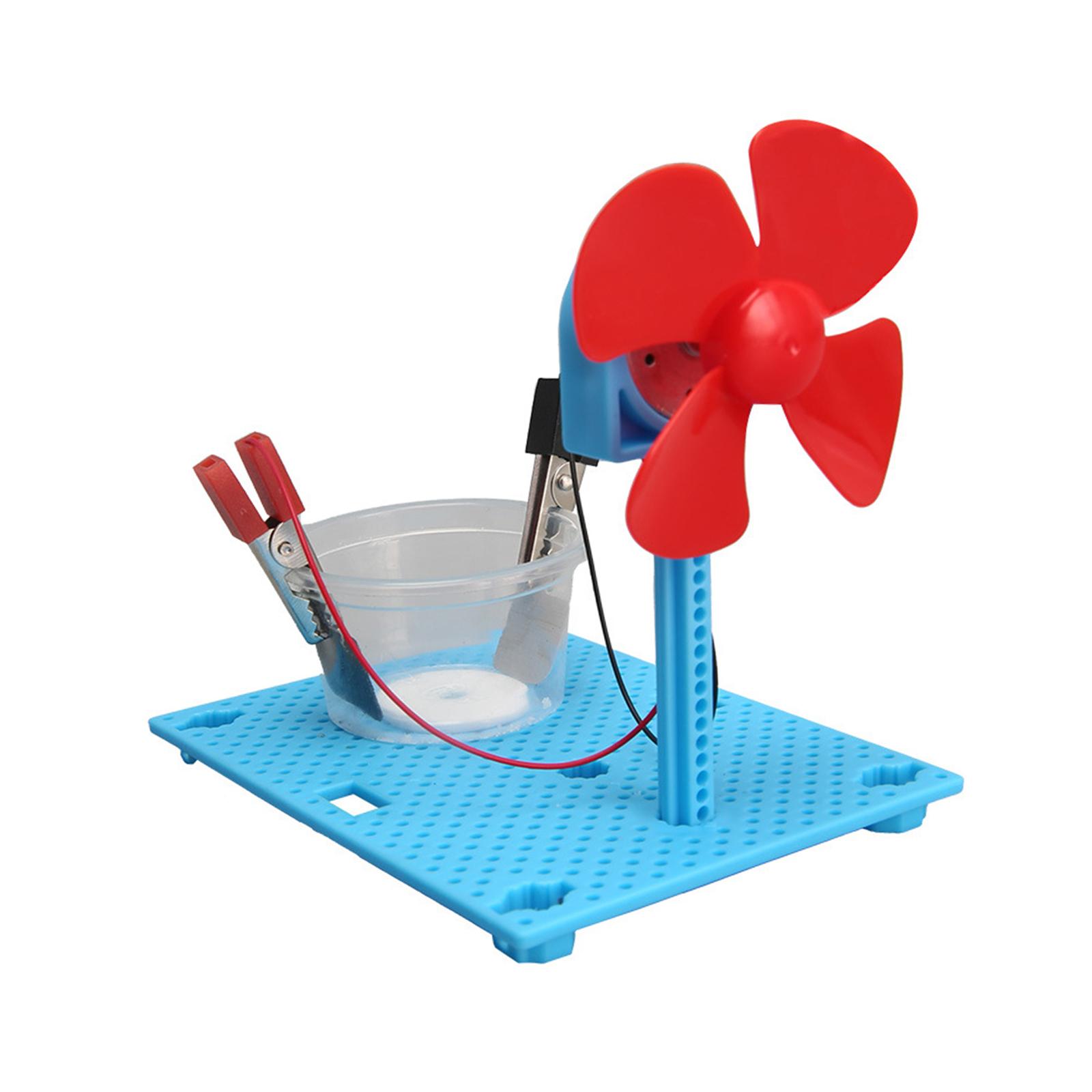 Kids DIY Fan Wind Power Genera - огляд і ціна Diy Electronics Projects For Kids