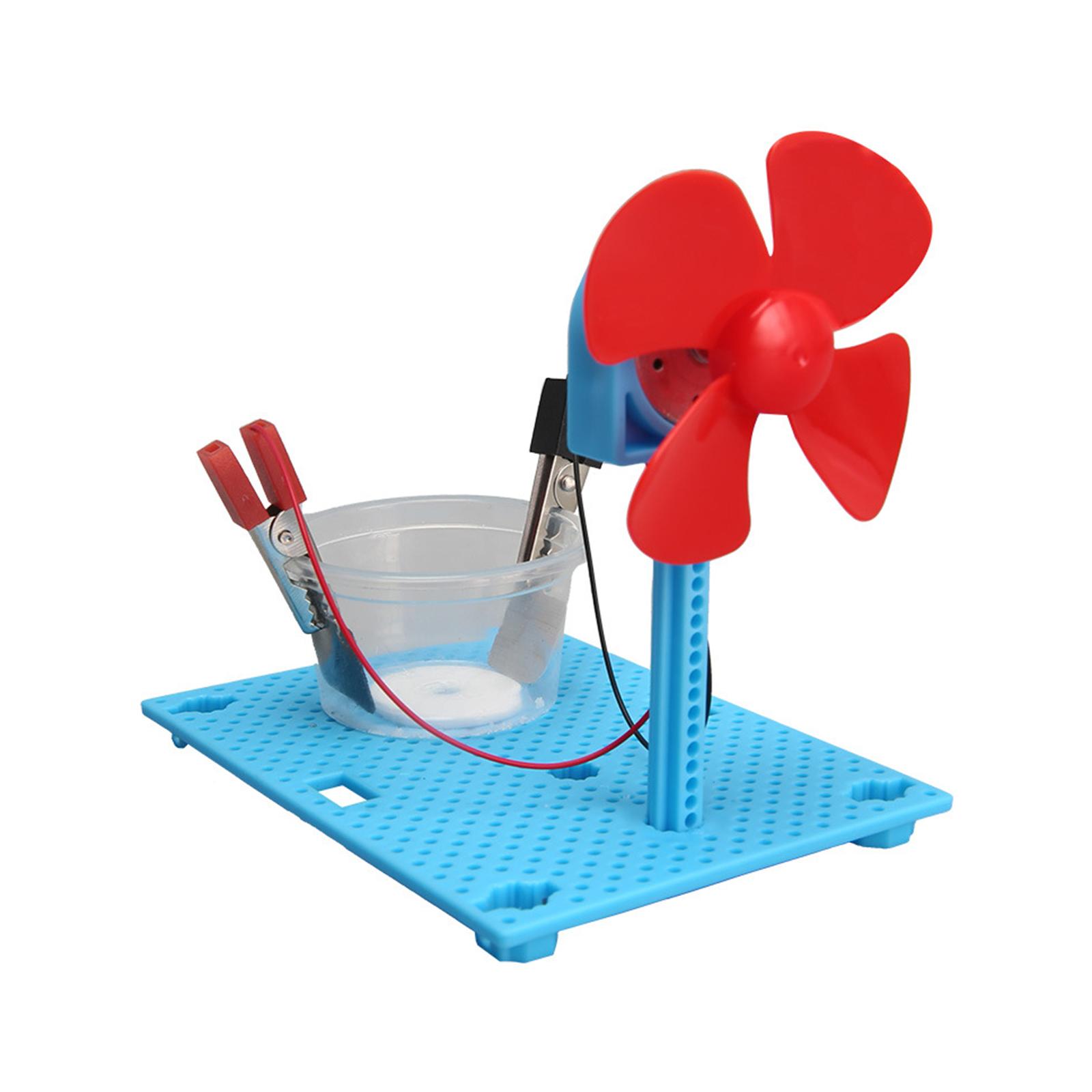 Kids DIY Fan Wind Power Genera - огляд і ціна Diy Electronics Projects For Kids