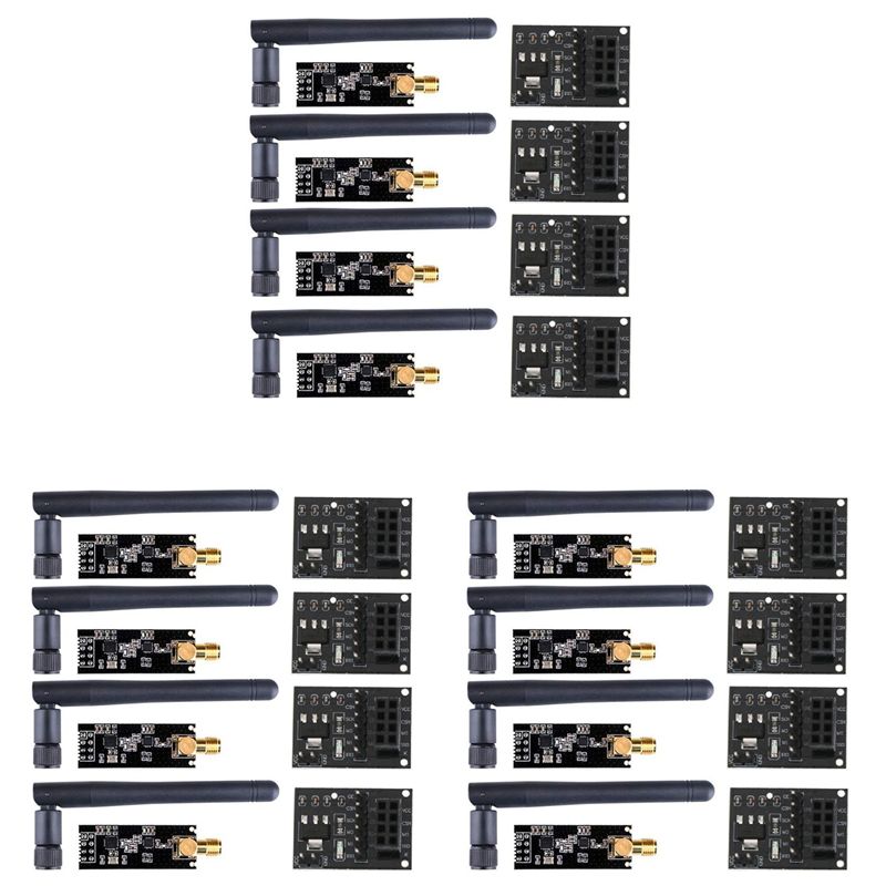 12Pcs NRF24L01+PA+LNA Wireless - огляд і ціна Nrf24L01 Module Wireless