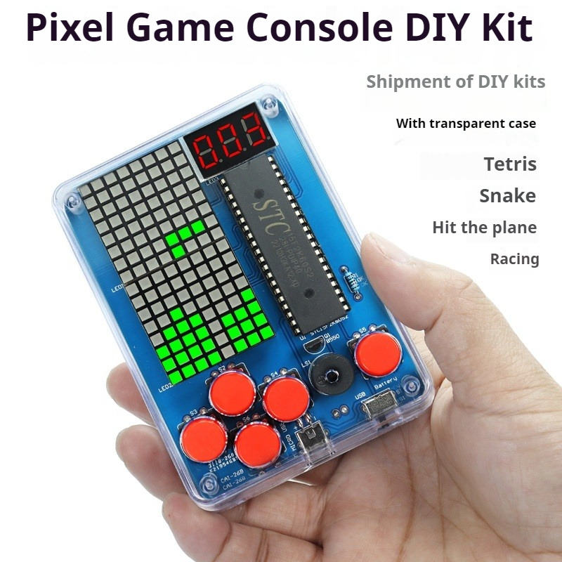 Pixel Game Machine Production  - огляд і ціна Diy Electronics Parts