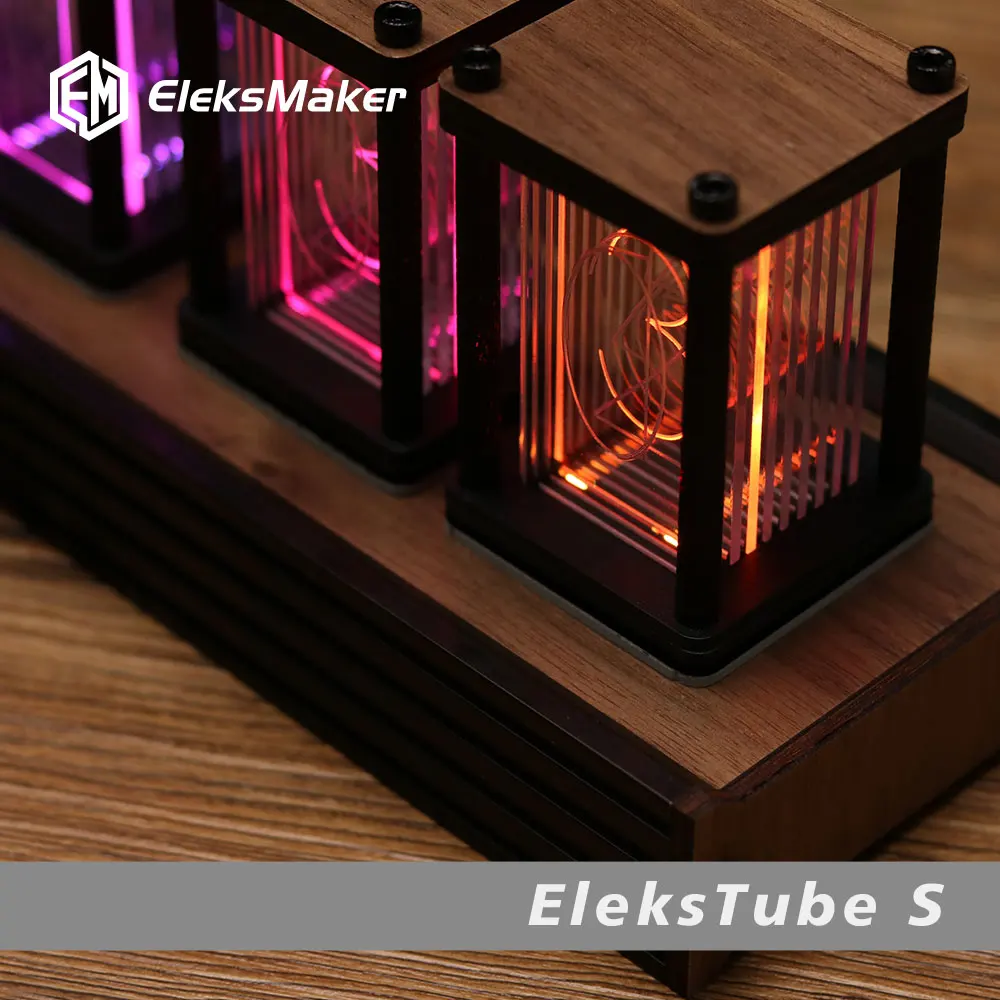 RGB Nixie Tube Clock DIY Table - огляд і ціна Diy Electronics Ideas