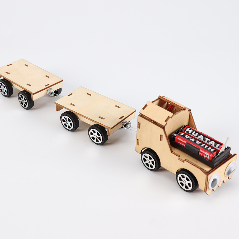 DIY Kit Toys Wooden Train Elec - огляд і ціна Diy Electronics Projects For Kids