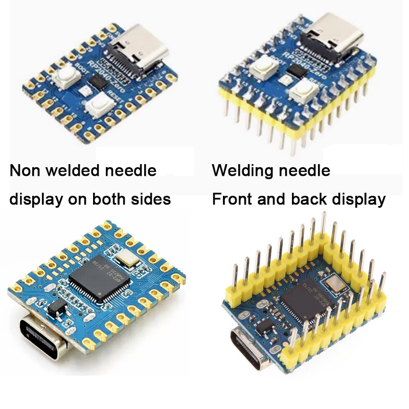 RP2040 Zero non soldering pin  - огляд і ціна Raspberry Pi Zero