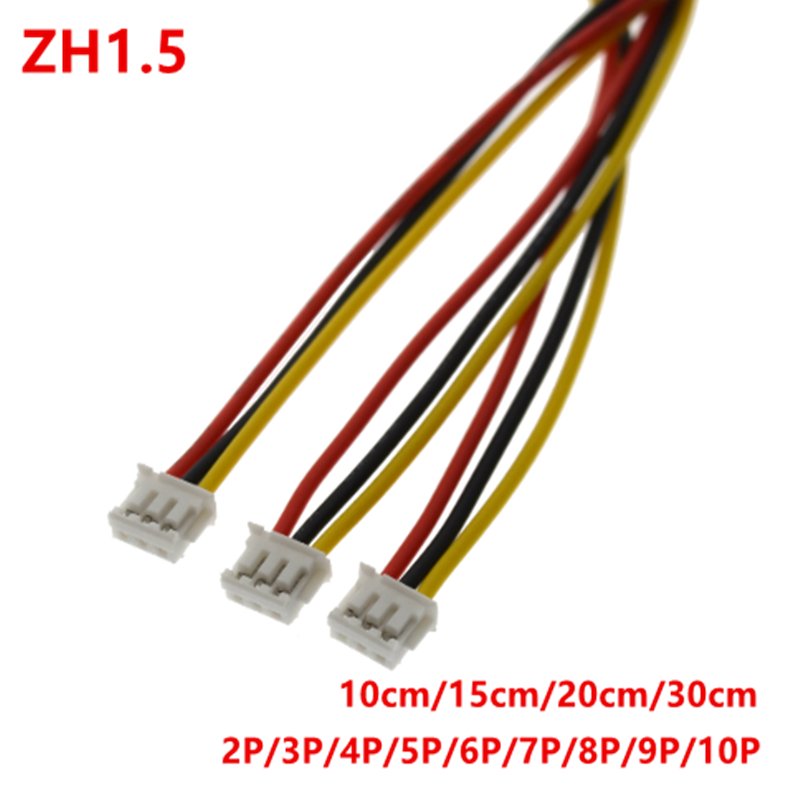10pcs ZH 1.5mm Wire Cable Conn - огляд і ціна Diy Electronics Wire