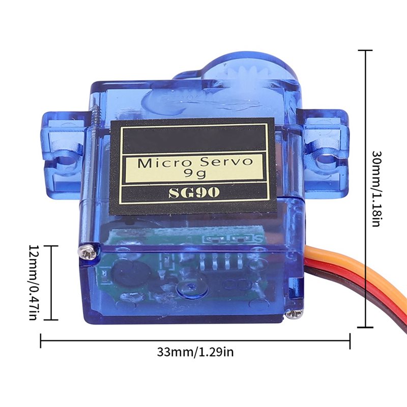 【NEWLY】40PCS SG90 9G Mini Serv - огляд і ціна Servo Motor Sg90