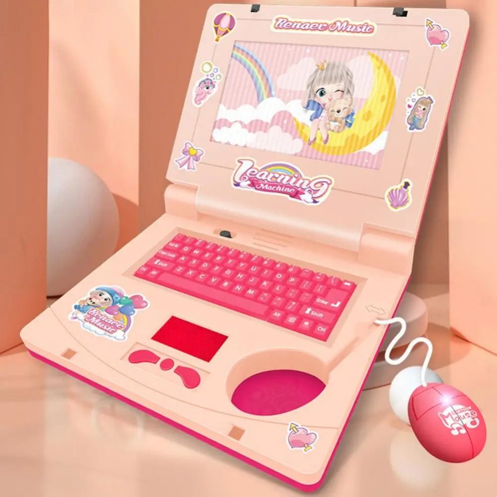1 Set LED Kids Learning Laptop - огляд і ціна Diy Electronics Music