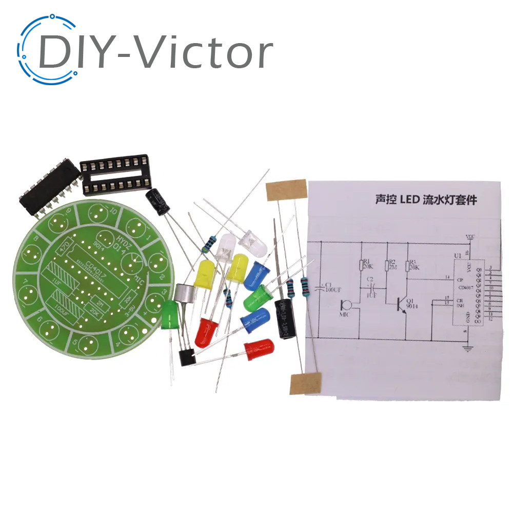 1/5/10 PCS CD4017 colorful voi - огляд і ціна Diy Electronics Lab