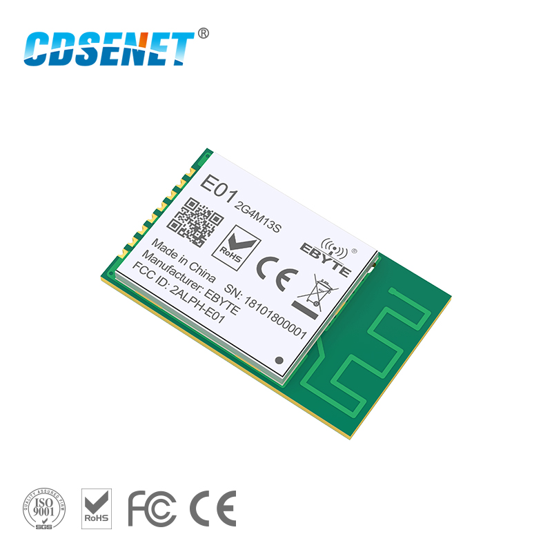 5pcs nRF24L01P 2.4GHz 20mW E01 - огляд і ціна Nrf24L01 Module Wireless