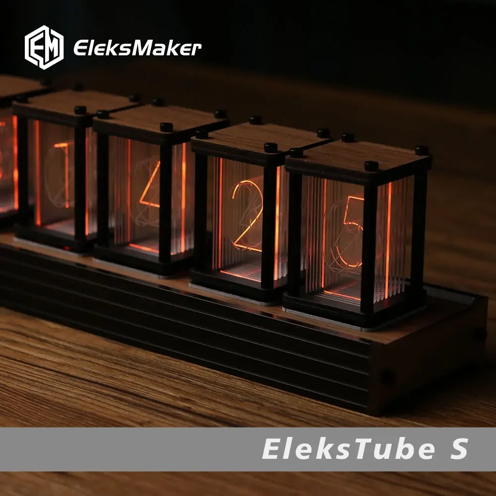 RGB Nixie Tube Clock DIY Table - огляд і ціна Diy Electronics Ideas