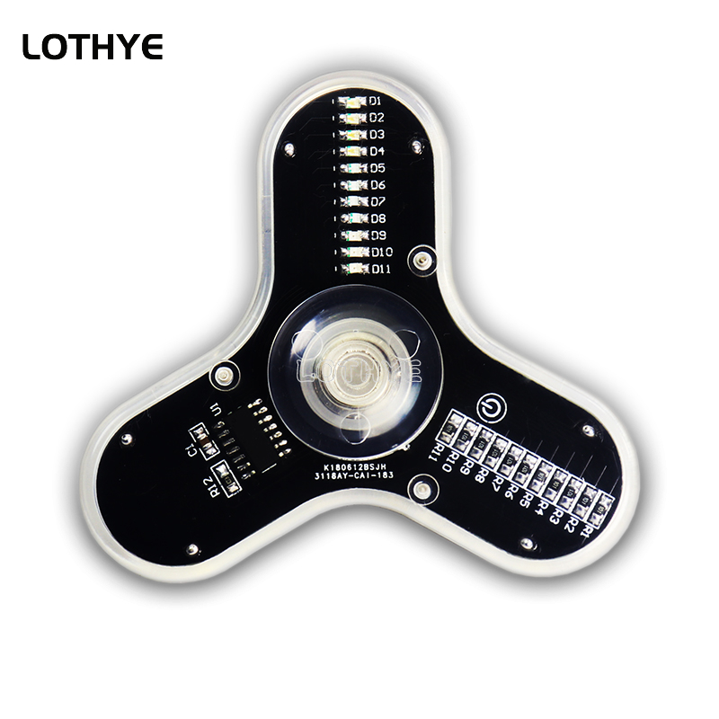 LED Fidget Spinner Manufacture - огляд і ціна Diy Electronics Parts
