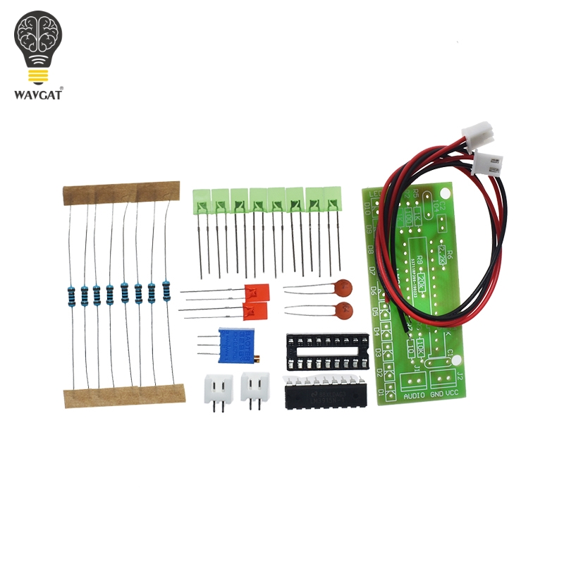 LM3915 DC 9V-12V 10 LED Sound  - огляд і ціна Diy Electronics Lab