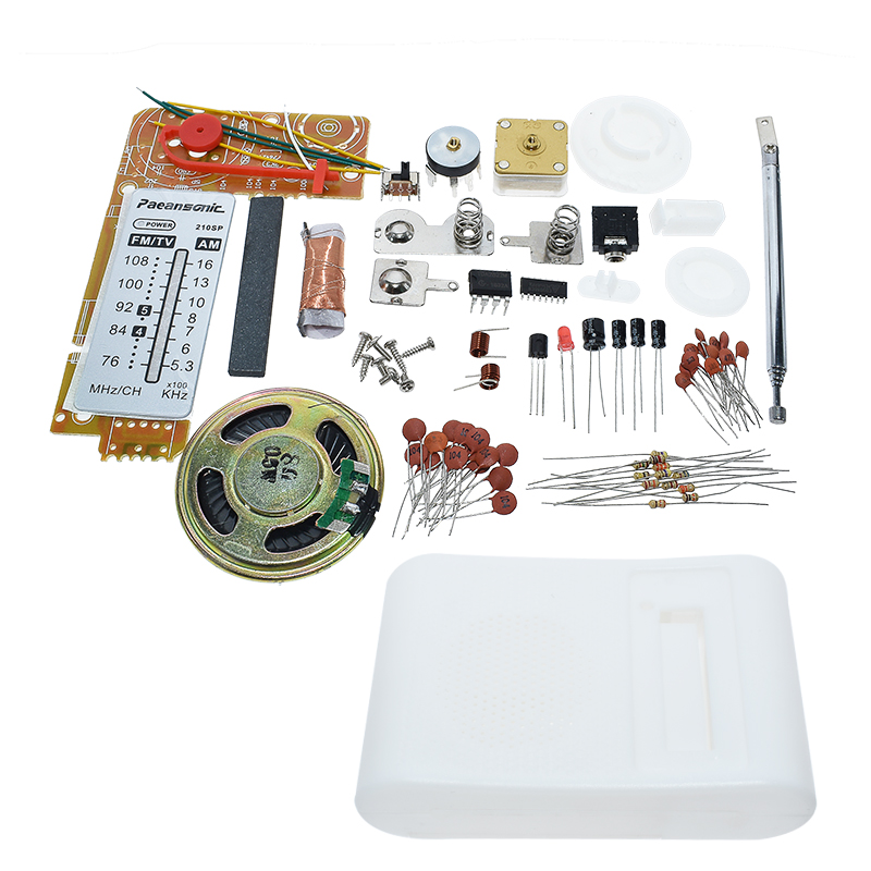 CF210SP AM/FM Stereo Radio Kit - огляд і ціна Diy Electronics Lab