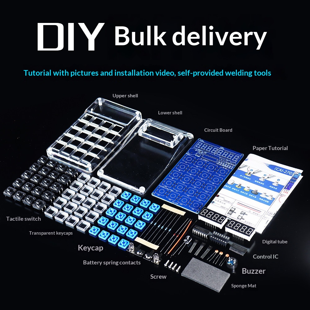 Calculator Production Kit, Ele - огляд і ціна Diy Electronics Parts
