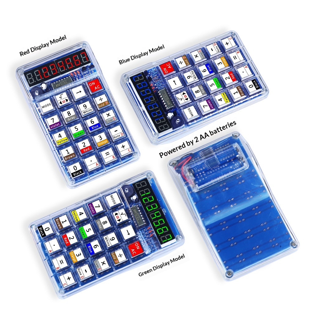 Calculator Production Kit, Ele - огляд і ціна Diy Electronics Parts