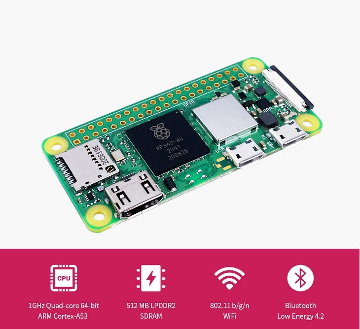 Raspberry Pi Zero 2 W, Five Ti - огляд і ціна Raspberry Pi Zero