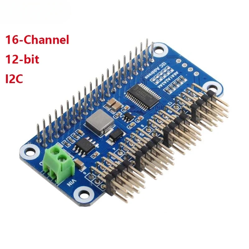 16 Channel PWM Servo Motor Dri - огляд і ціна Raspberry Pi Zero