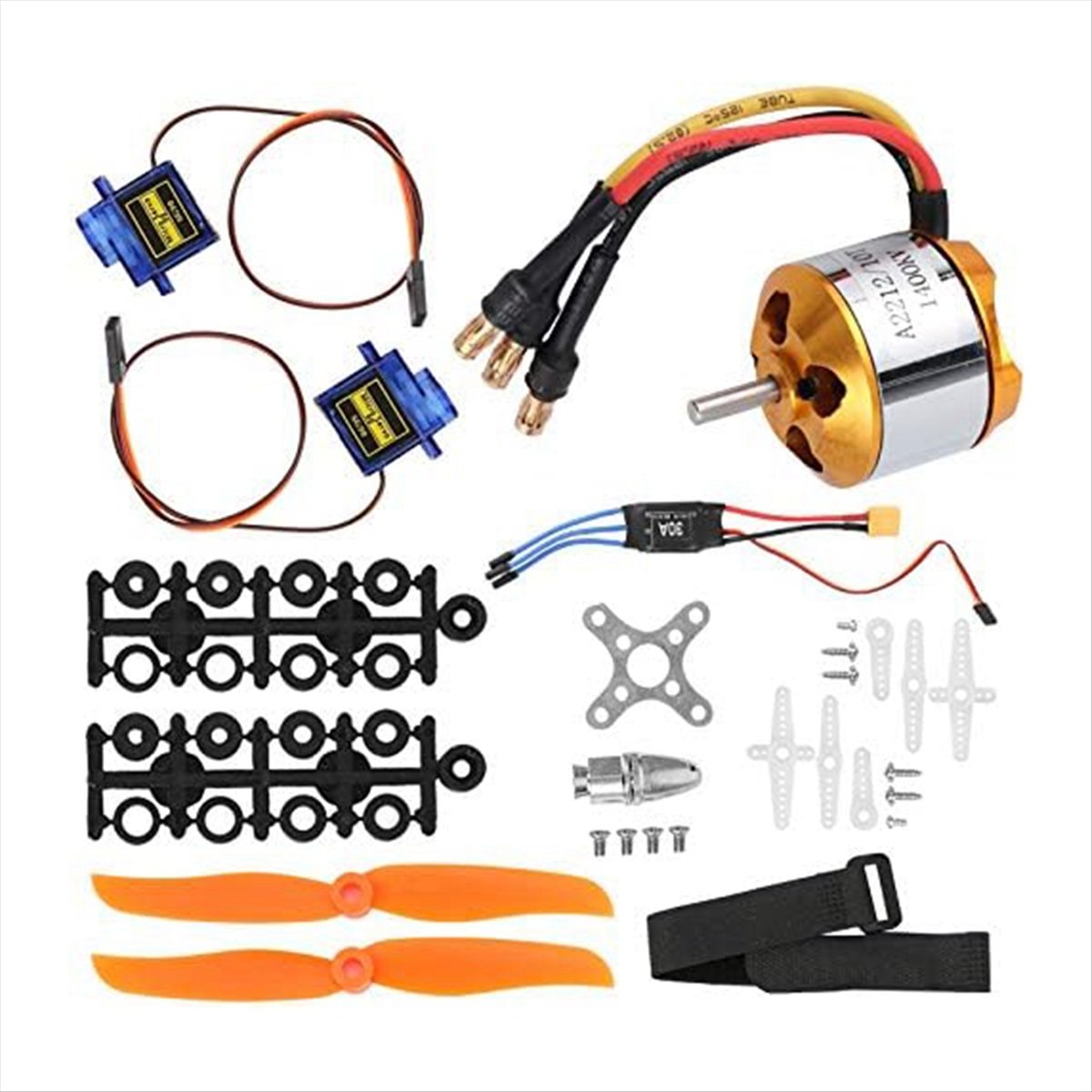 A99X 2212 1400KV Motor+8060 Pr - огляд і ціна Servo Motor Sg90