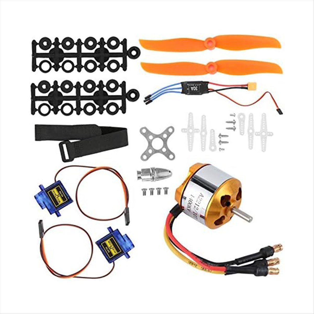 A99X 2212 1400KV Motor+8060 Pr - огляд і ціна Servo Motor Sg90