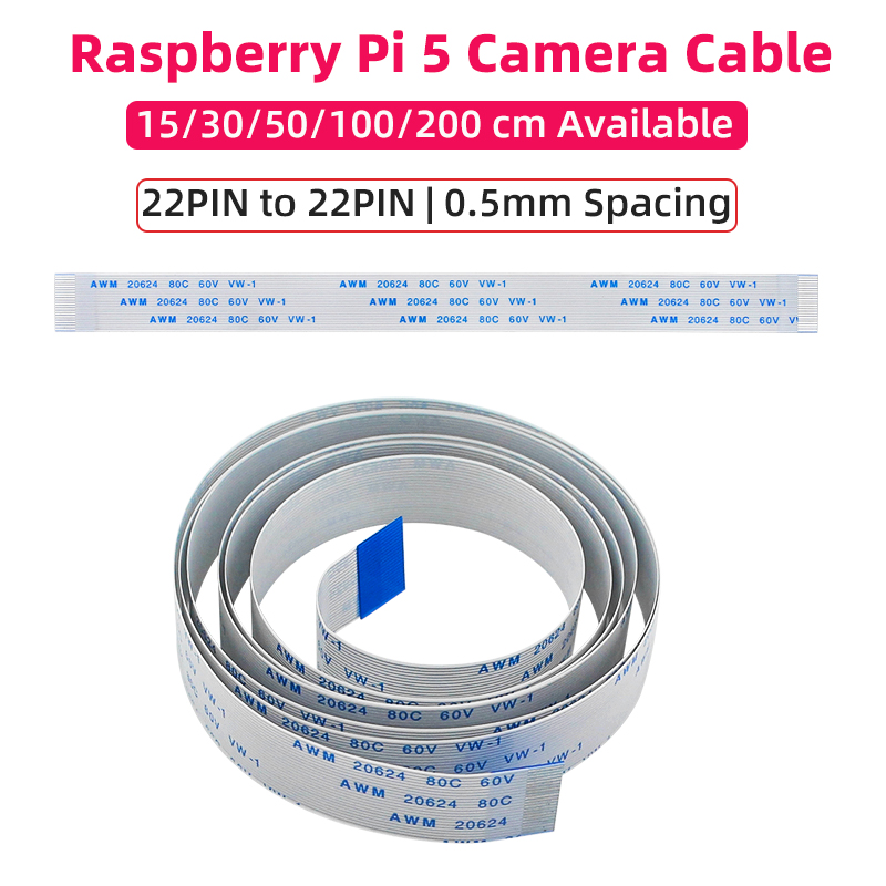 Raspberry Pi 5 Camera Cable 22 - огляд і ціна Raspberry Pi Zero