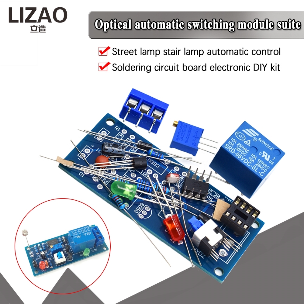Light Control Switch DIY Kit,  - огляд і ціна Diy Electronics Lab