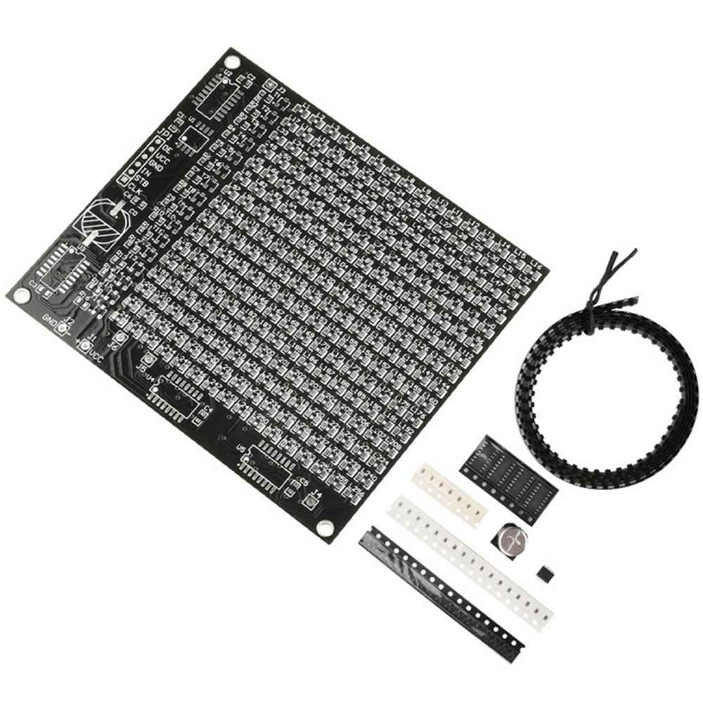 64/256 LED SMD Dot Matrix Adve - огляд і ціна Diy Electronics Components